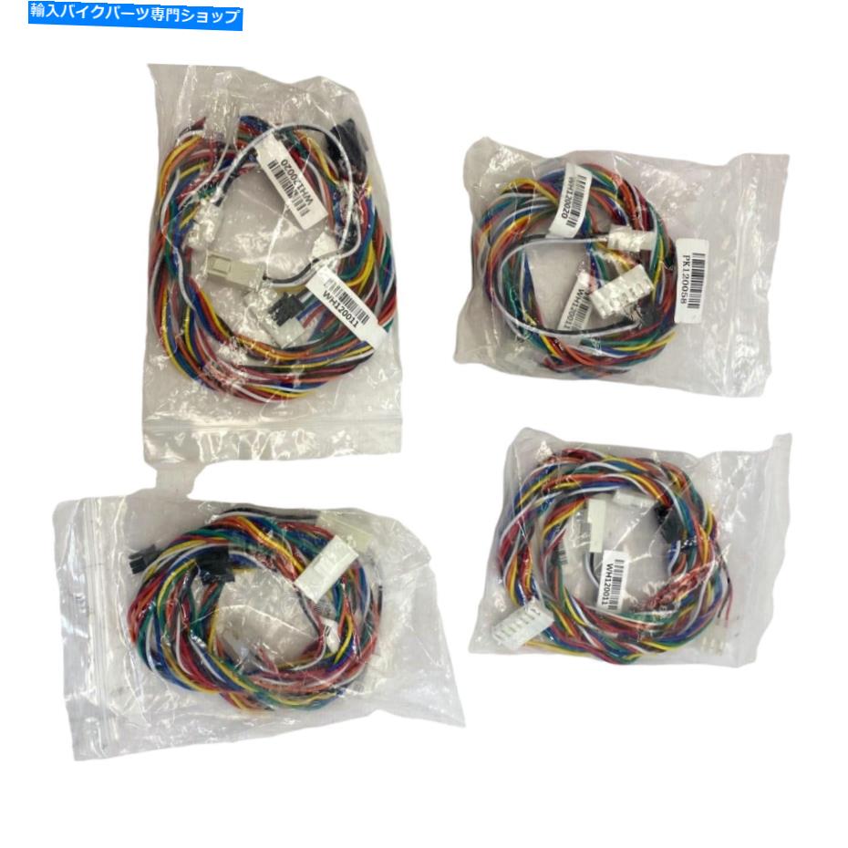 Switches WH120011-ライトスイッチケーブルハーネスワイヤを停止 - たくさん4 WH120011 - STOP LIGHT SWITCH CABLE HARNESS WIRES - LOT OF 4【並行輸入品】