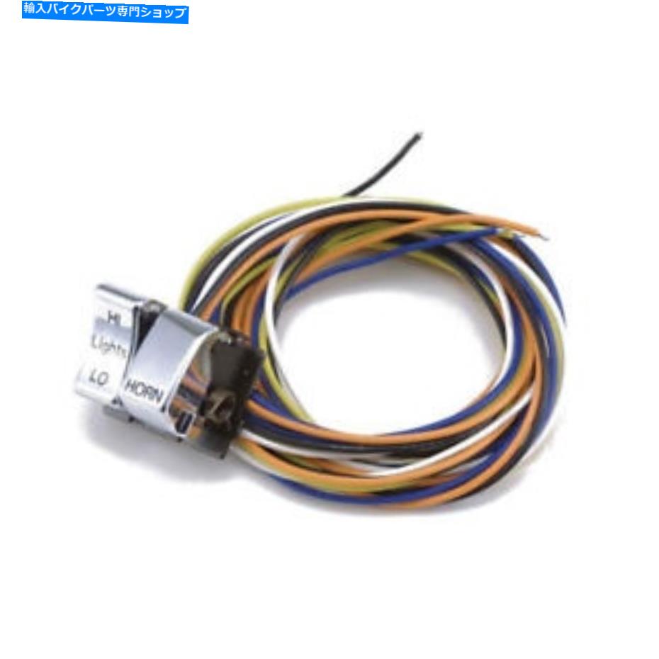 Switches ホーン - ハーレー用フルビームインジケータースイッチクロム - デビッドソン82-95 Horn - Full Beam Indicator Switch Chrome, for Harley - Davidson 82 - 95【並行輸入品】