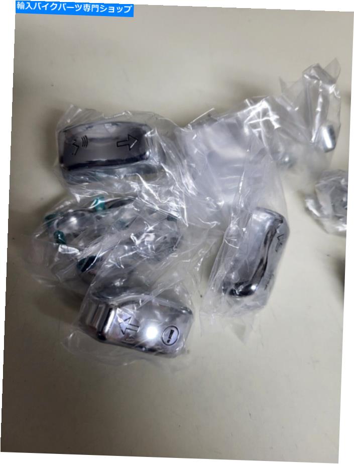 Switches 15PCS Chrome Hand Control Switch Housing Bottons Harley Touring 2016 Flhtcu 15pcs Chrome Hand Control Switch Housing Buttons Harley Touring 2016 FLHTCU【並行輸入品】