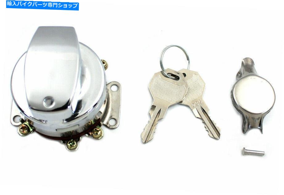 Switches Vツインによるハーレーデビッドソンのヘビーデューティー電子イグニッションスイッチ Heavy Duty Electronic Ignition Switch for Harley Davidson by V-Twin【並行輸入品】