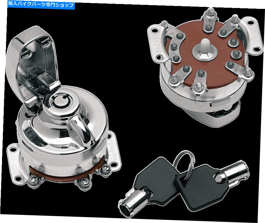 Switches ドラッグスペシャリティ0909-0202ラウンドキー内部連絡先スイッチ Drag Specialties 0909-0202 Round Key Internal Contact Switch【並行輸入品】
