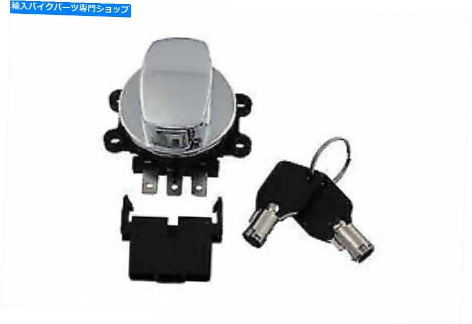 Switches Vツインによるハーレーデビッドソンの電子イグニッションスイッチ Electronic Ignition Switch for Harley Davidson by V-Twin【並行輸入品】