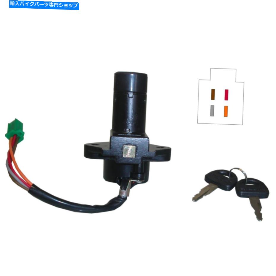 Switches 1981年スズキGSX 400 FX（4シリンダー）のイグニッションスイッチ Ignition Switch for 1981 Suzuki GSX 400 FX (4 Cylinder)【並行輸入品】