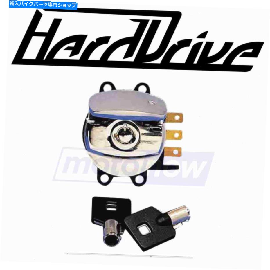 Switches 1996年から2011年のハードドライブサイドヒンジイグニッションスイッチハーレーデビッドソンflstf脂肪 HardDrive Side Hinge Ignition Switch for 1996-2011 Harley Davidson FLSTF Fat eg【並行輸入品】