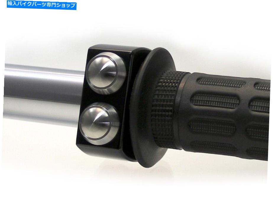 Switches 22mm（7/8）バーのMotogadgetMスイッチ2ボタン - ブラック/ステンレス鋼ボタン Motogadget m-switch 2 button for 22mm (7/8) Bars - Black/Stainless Steel Buttons【並行輸入品】