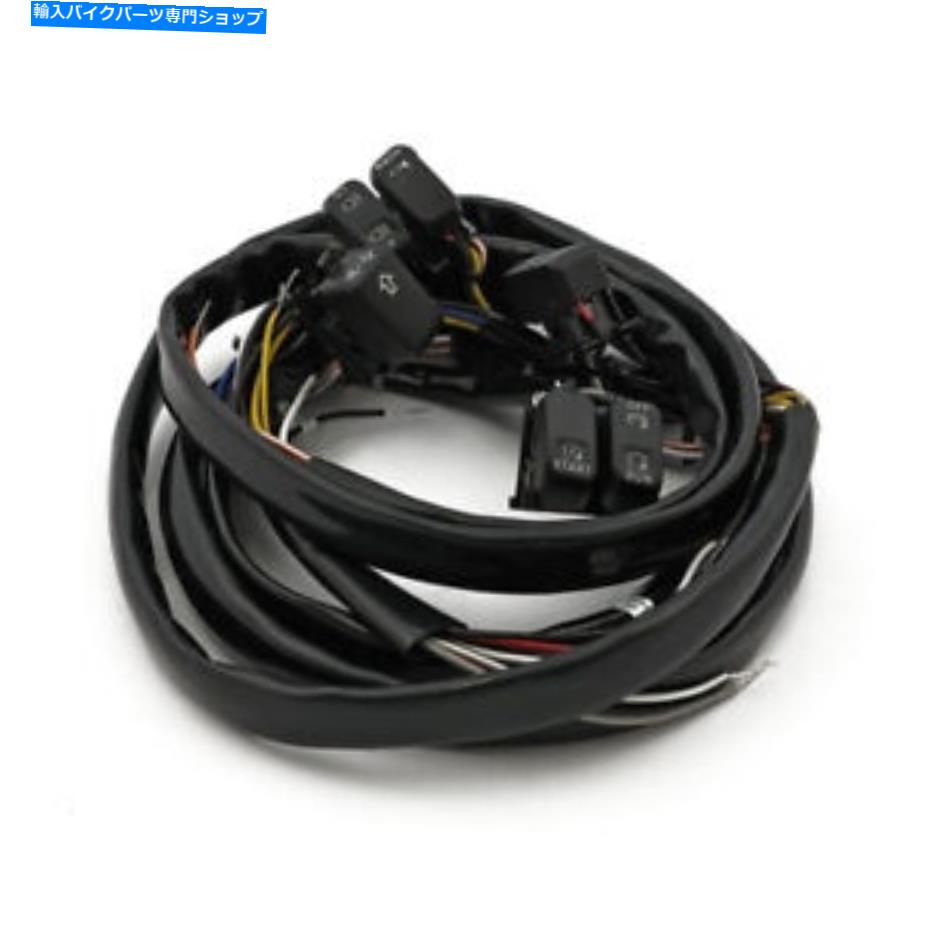 Switches Harley-Davidson 07-10 DYNA 07-11用のスイッチハンドル備品ブラック Switch Handlebar Fittings Black for Harley-Davidson 07-10 Dyna 07-11【並行輸入品】