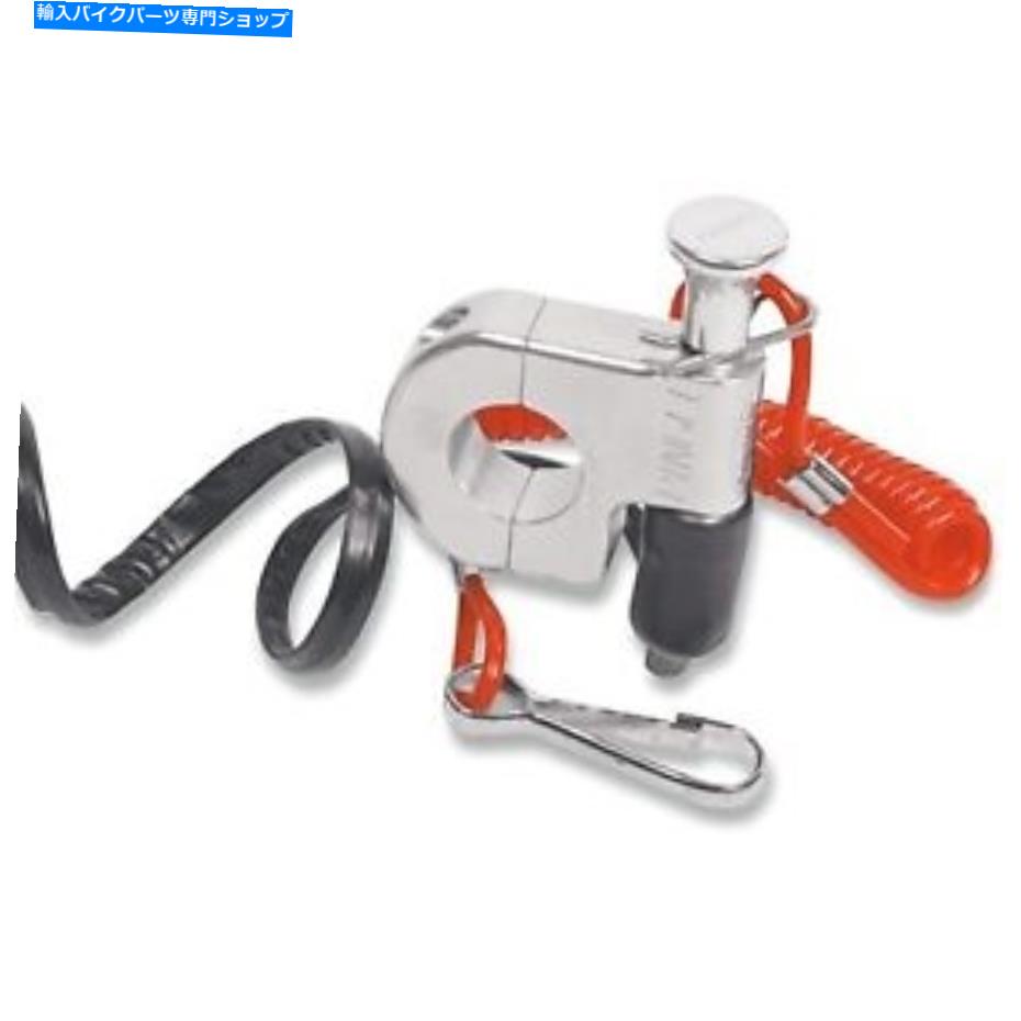 Switches ピンゲル-644-テザーキルスイッチ、1 1/8インチ。ハンドルバー Pingel - 644 - Tether Kill Switch, For 1 1/8in. Handlebars【並行輸入品】|Us Custom Parts Shop USDM