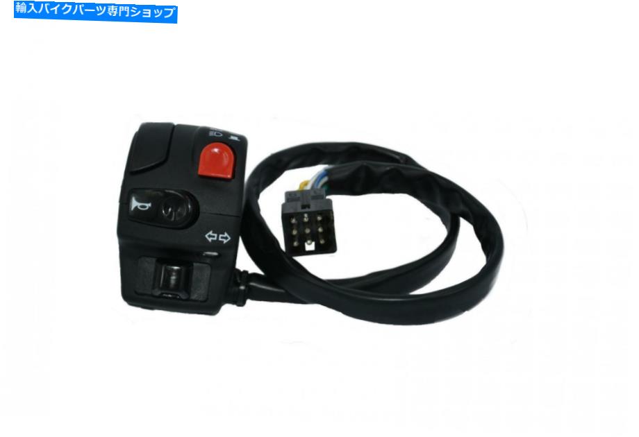 Switches ドミノ0068ライトハイ /ローホーンターンパススイッチ22mmハンドルバー Domino 0068 Lights High / Low horn Turn Pass Switch 22mm Handlebars【並行輸入品】