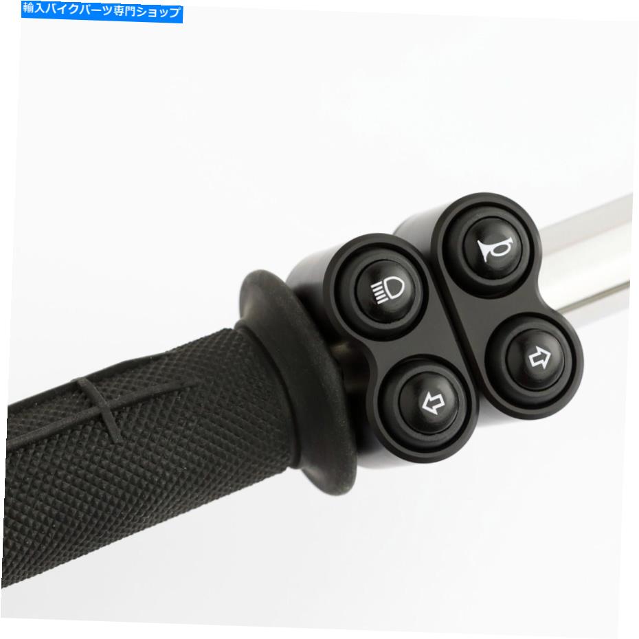 Switches オートバイハンドルバースイッチギア「Kickstarter」（2セット、4つのボタン） Motorcycle Handlebar Switchgear ‘Kickstarter’ (2 sets, 4 buttons)【並行輸入品】