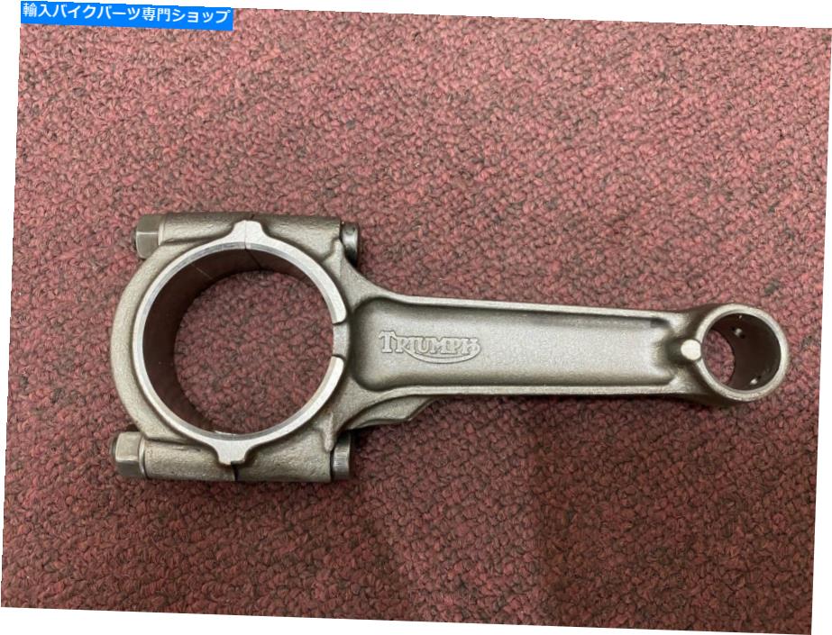 Crankshafts Triumph Motorcycle Piston Con-Rod、＃T1110500の短いストローク炭水化物モデルに適合する Triumph Motorcycle Piston Con-Rod, Short Stroke for #T1110500 fits Carb models【並行輸入品】