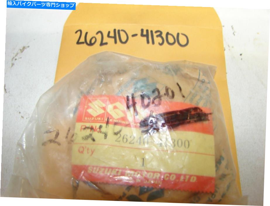 Starter Nos Oem Suzuki Kick Starter Drive Gear 1975-1981 RM125 RM100 PE175 26240-41300 NOS OEM Suzuki Kick Starter Drive Gear 1975-1981 RM125 RM100 PE175 26240-41300【並行輸入品】
