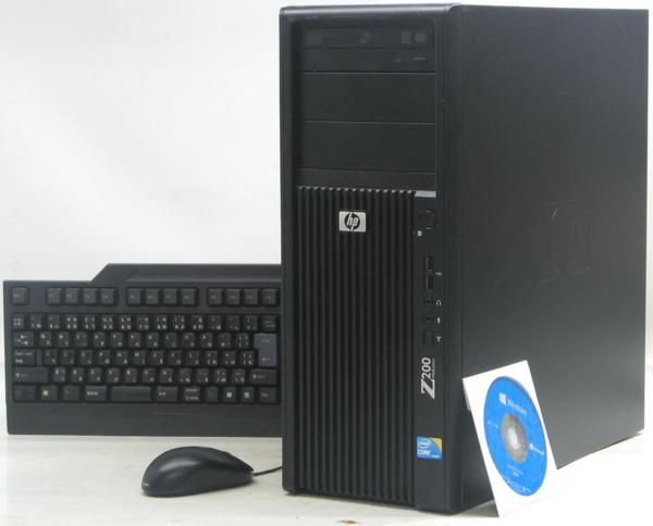 中古デスクトップパソコン HP Z200 Workstation 付 グラボ Corei5 ビデオカード) 【中古】 【中古パソコン/中古PC】 (ヒューレット・パッカード Windows10(MRR)