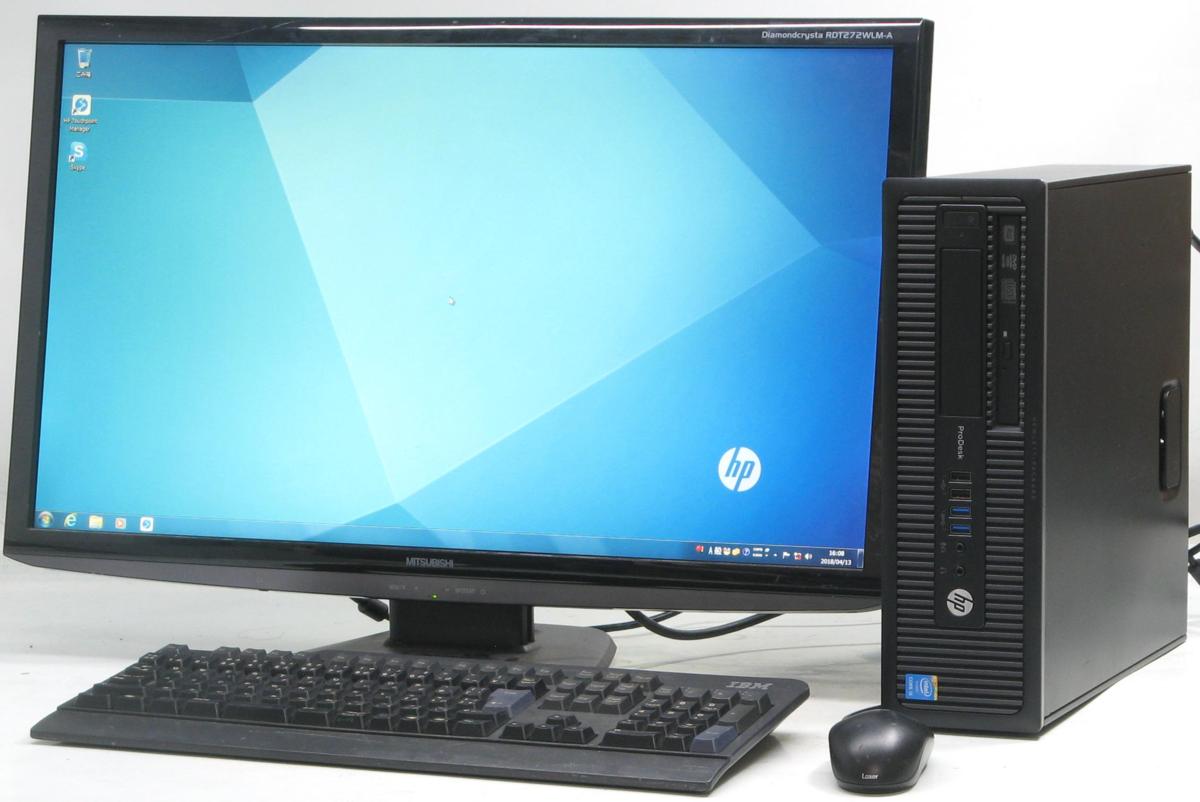 楽天 ゲーミングpc 中古パソコン デスクトップ Windows7 Hp Prodesk 600 G1 Sff 4570 27インチ 27型 液晶 モニター ヒューレットパッカード Windows7 Corei5 グラボ ビデオカード Geforce Hdmi出力端子 中古 中古パソコン 中古pc 中古パソコンのused Pc 高速