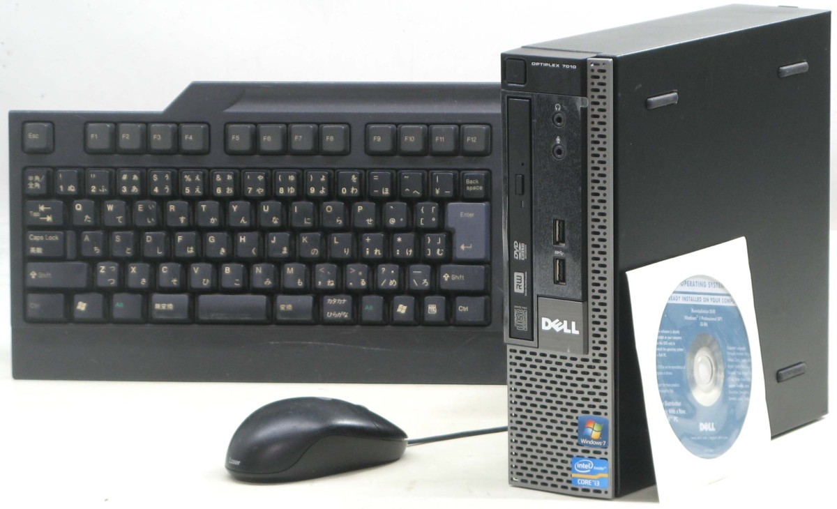 激安正規 中古デスクトップパソコン Dvdスーパーマルチドライブ 中古 中古パソコン 中古pc Corei3 Windows7 7010 32usdt デル Optiplex Dell デスクトップpc