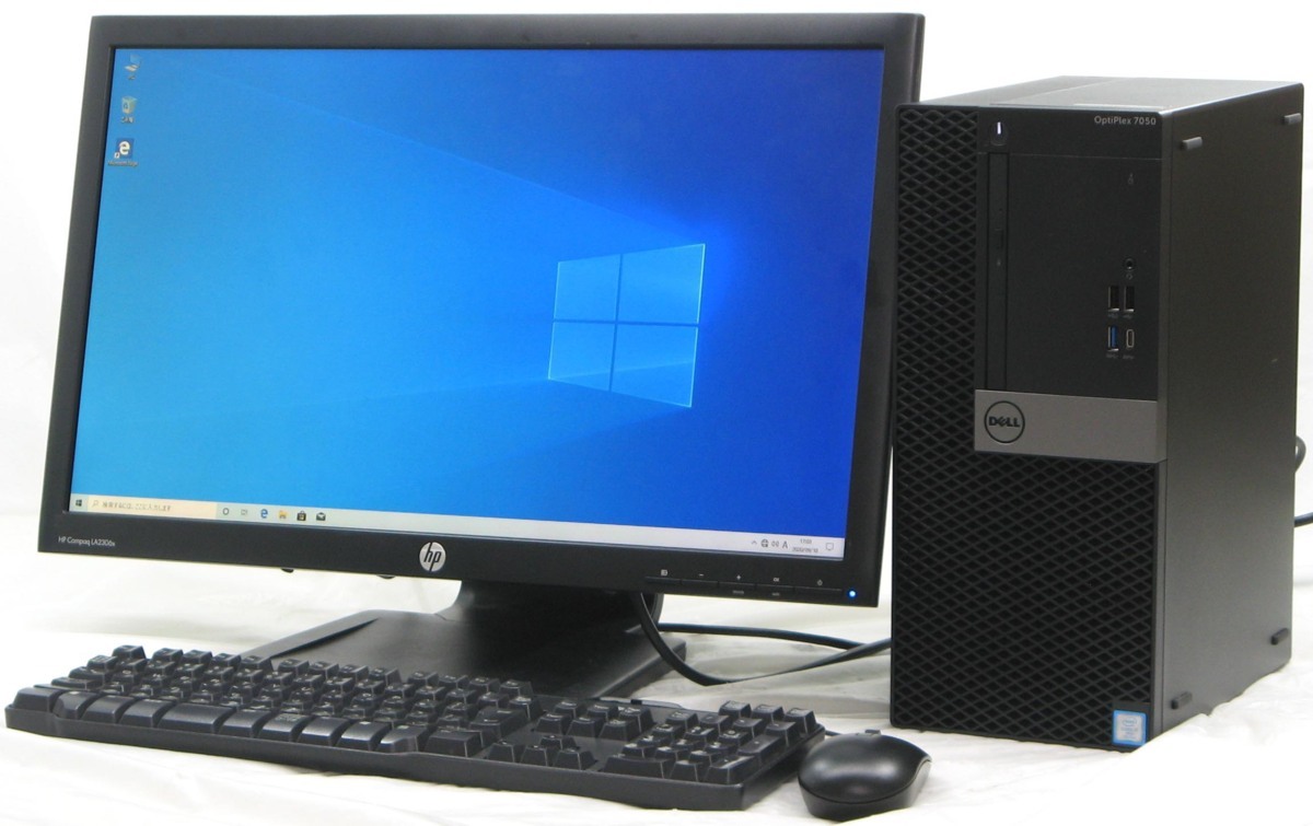 デスクトップpc 中古 Dell Optiplex 7050 7700mt 第7世代 メモリ 4gb Hdd 1tb 23インチ液晶セット Windows 10 中古 中古 Agilpagos Com Ar