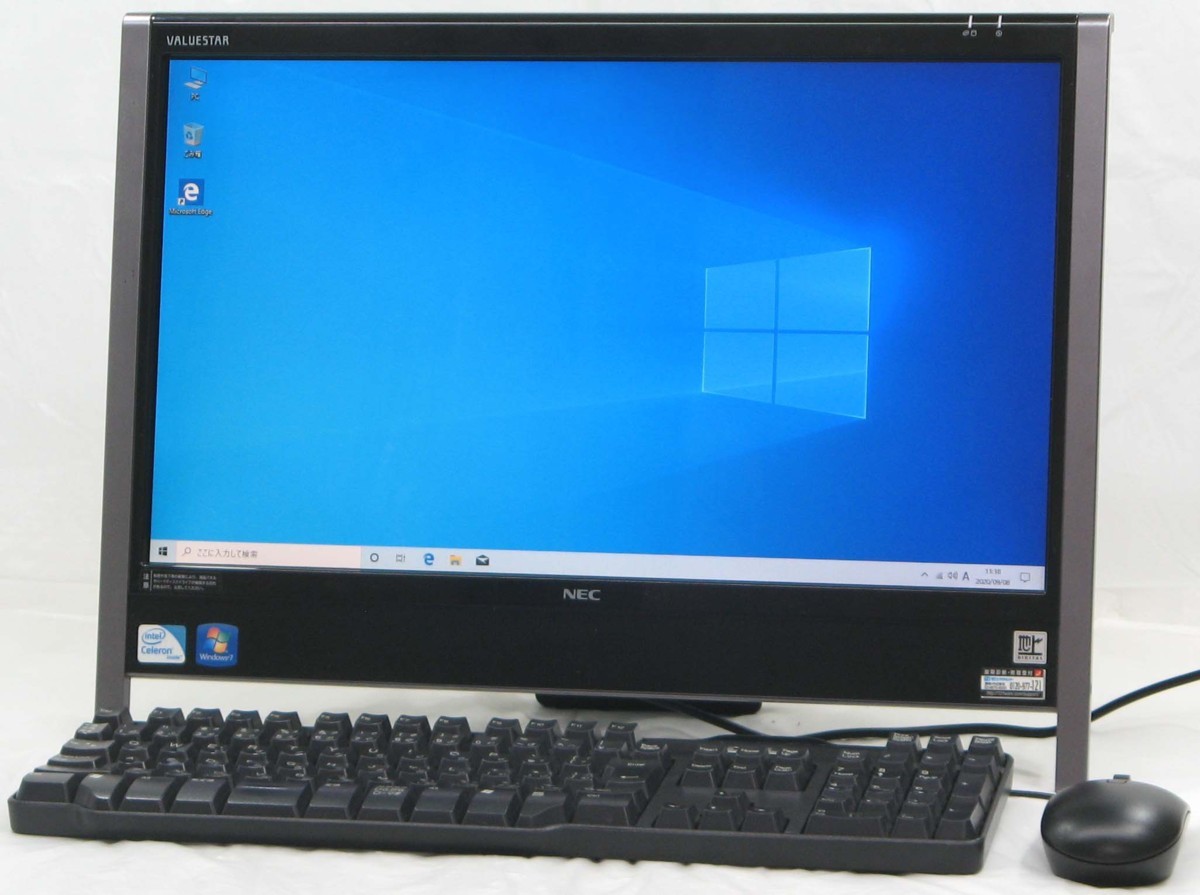 デスクトップ 中古 パソコン メモリ4g デスクトップpc Pc 中古 デスクトップ パソコン エヌイーシー 中古 パソコン 周辺機器 Valuestar Nec Pc バリュースター Vn370 A Pc Vn370as6b 液晶一体型 インチ Celeron P4500 メモリ4g Hdd500gb マルチ 無線 Windows 10