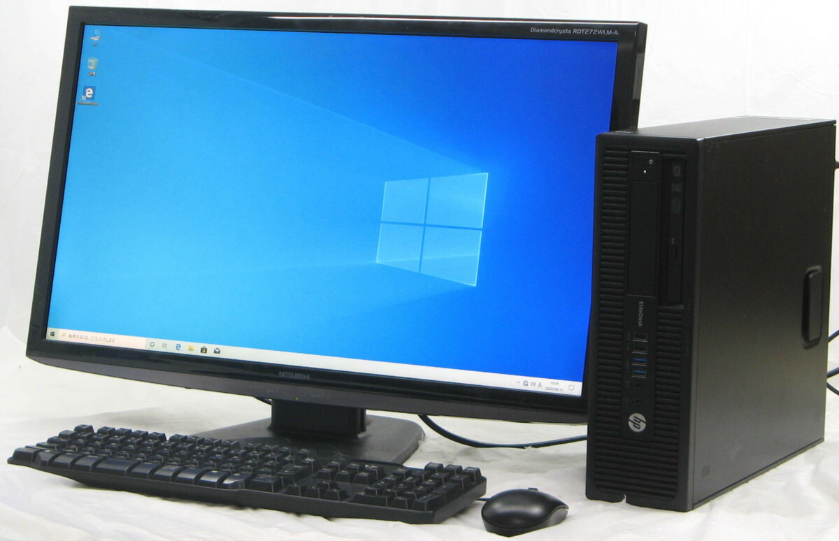 楽天カード分割 中古 パソコン デスクトップ エイチピー Hp Elitedesk 705 G1 Sff メモリ 4gb Hdd 500gb 27インチ 27型 液晶 モニター セット Windows 10 中古 デスクトップパソコン 中古パソコン 中古 年最新海外 Wellspringacademy Org
