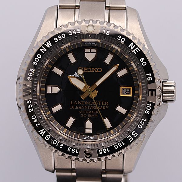楽天市場】【SEIKO】セイコー ランドマスター チタン 5M45-6A01