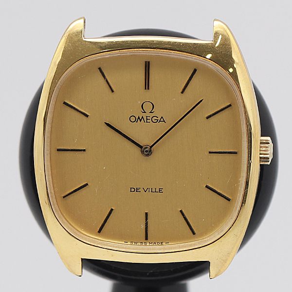 楽天市場】デッドストック級 稼働 オメガ 手巻き デビル ゴールド文字