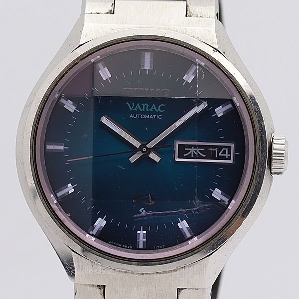 希少　KING SEIKO 56バナック 5626-723A 9面 ブルー　中古 楽天市場】SEIKO KING SEIKO VANAC 【キングセイコー バナック