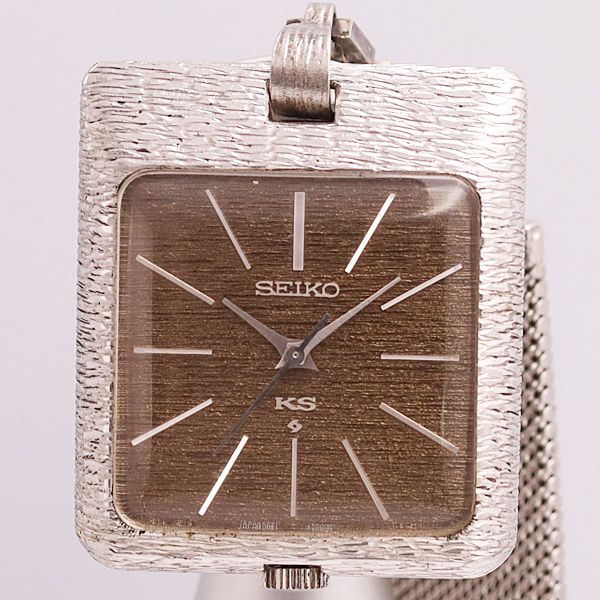 楽天市場】SEIKO セイコー KS キングセイコー 5621-5000 SV925 銀無垢