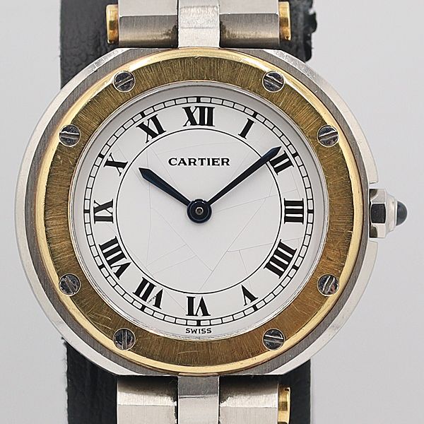 楽天市場】Cartier カルティエ サントスガルベSM ゴースト SS/YG