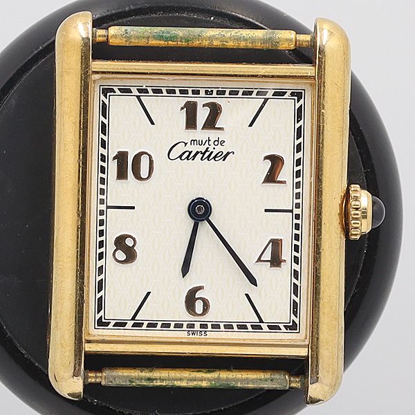 Cartier カルティエ ヴェルメイユ 白文字盤 QZ SV925 楽天市場】【ウォッチ】 Cartier カルティエ マストタンク SM ホワイト