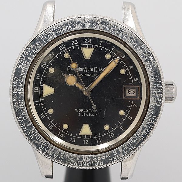 楽天市場】デッドストック級 稼働 良品 オリエント Y209101-40 万年