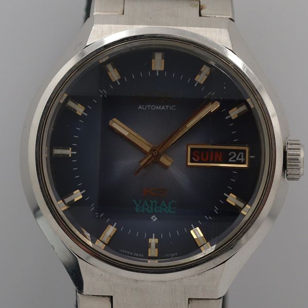 希少　KING SEIKO 56バナック 5626-723A 9面 ブルー　中古 希少KING SEIKO 56バナック 5626-723A 9面 ブルー中古