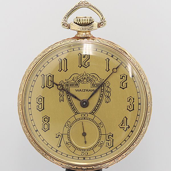 英*樹様 Waltham 手巻き時計 懐中時計 アナログ K18 現状品 ウォルサム 懐中時計 手巻 K18ケースの買取実績｜福島県郡山市