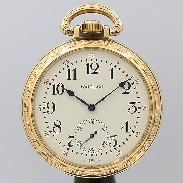 楽天市場】質屋 時計 稼働 ウォルサム WALTHAM ハンターケース 懐中