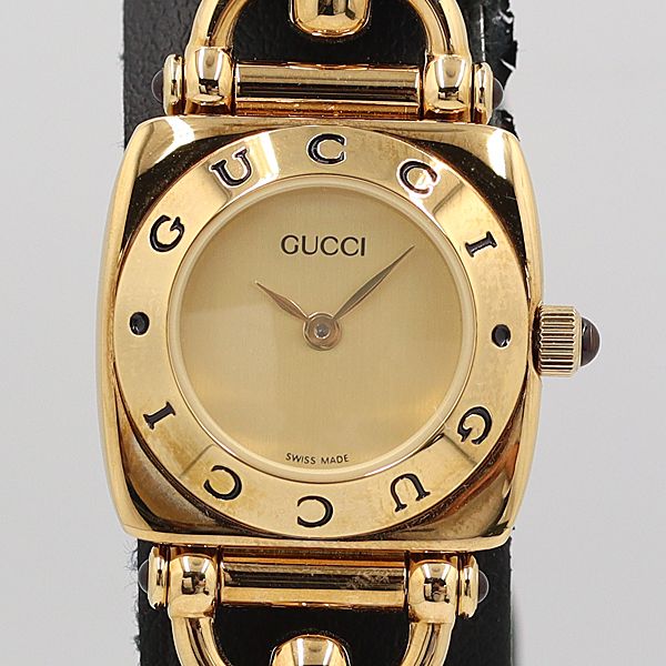 楽天市場】デッドストック級 稼働 新品同様 グッチ 6300L 白文字盤 QZ