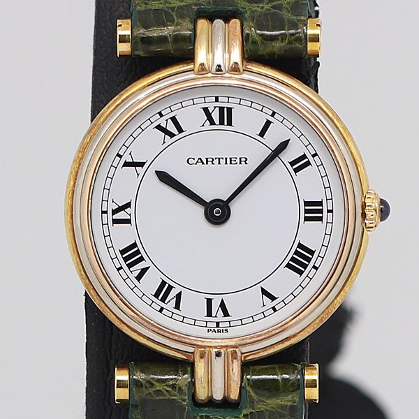 箱付き【新品電池】Cartier ヴェルメイユ/動作良好 マスト ヴァンドーム カルティエ マストヴァンドーム ヴェルメイユ Ref.17034277 1982