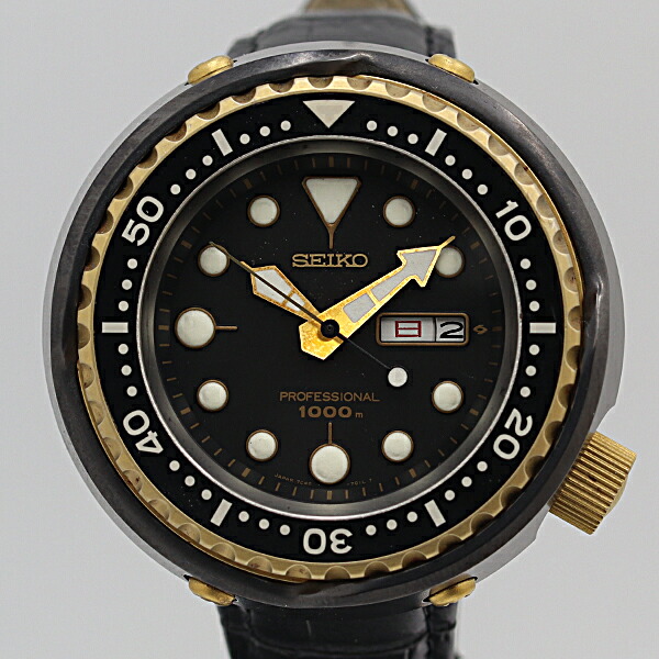 SEIKO ツナ缶クォーツ ダイバーズウォッチ 300m防水 腕時計なのに”ツナ缶”？」異名をもつセイコーダイバーズウォッチ