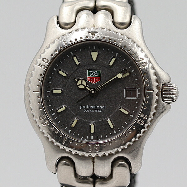 楽天市場】デッドストック級 タグホイヤー 白文字盤 ストップウォッチ