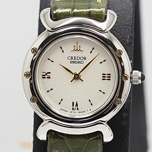 セイコー クレドール 腕時計 レディース ゴールド シルバー 楽天市場】SEIKO セイコー クレドール ダイヤベゼル GTAA012
