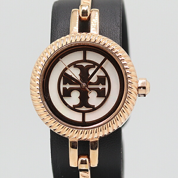 楽天市場】TORY BURCH(トリーバーチ) ロゴ TRB4003 ネイビー文字盤 GP