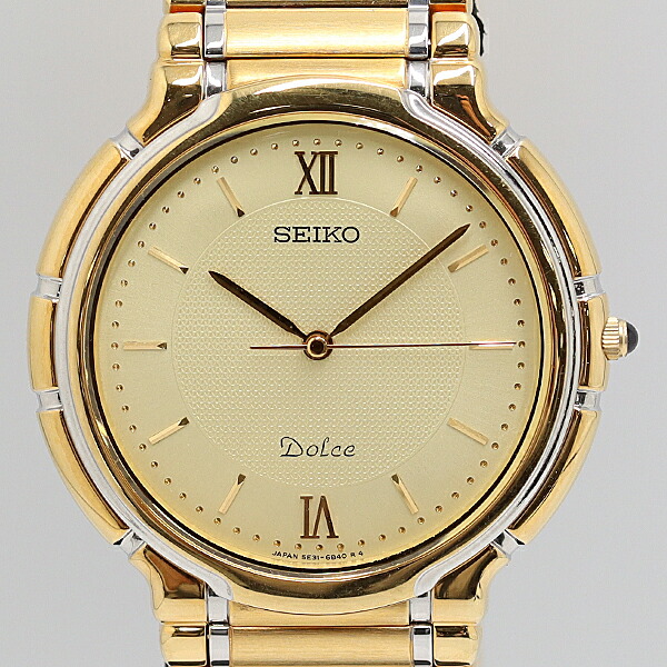 楽天市場】デットストック級 稼働 良品 セイコー ドルチェ 8N40