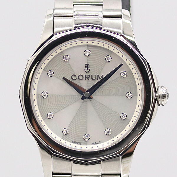 コルム アドミラルズカップ アイボリー デイト クォーツ メンズ 腕時計 美品 楽天市場】【ウォッチ】CORUM コルム アドミラルズカップ デイト