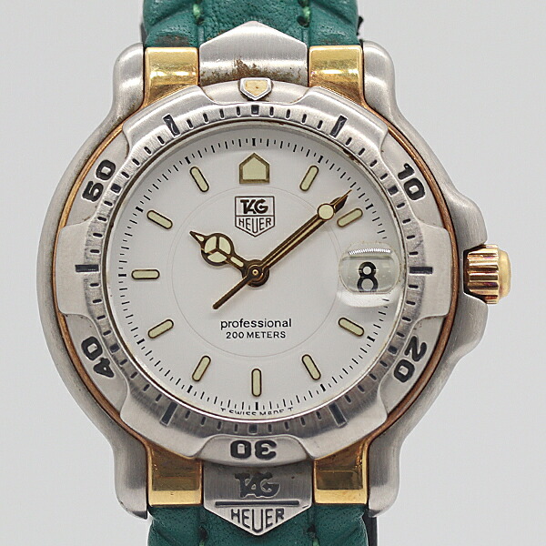 楽天市場】デッドストック級 稼働 良品 箱付 タグホイヤー 手巻き 8037