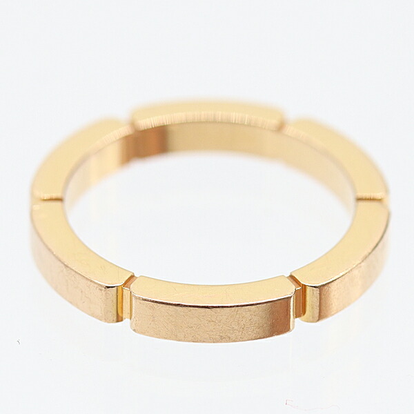 美品 カルティエ マイヨンパンテール 4P金剛石輪っか 750 PG 3.7g 48 NRO539 CRB4080548  宝飾品 0745800 10NBT AKO ABC 16766 KMR