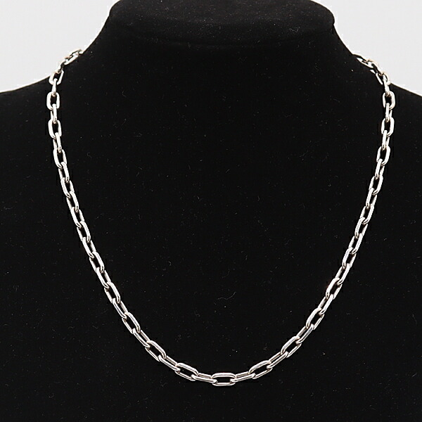 良品 カルティエ ネックレス 750WG スパルタカス 35.2ｇ アクセサリー ジュエリー 6304870 10KHT AKO ABC KMR 17035｜USED-TOKYO-NO1