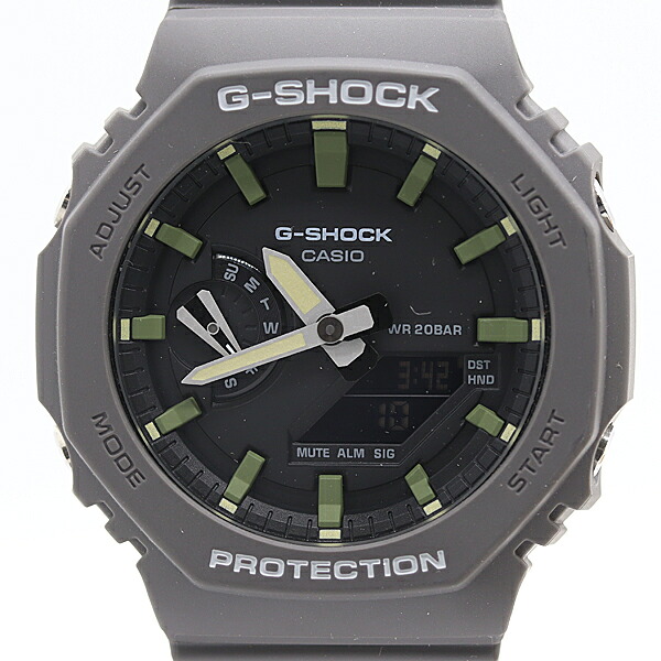 新品負けず劣らず 稼動 箱/保付 カシオ G-SHOCK GA-2110SU-3AJF SS QZ デジアナ文字記号盤 メンズウオッチ 4686000 5ANT KMT ABC23957