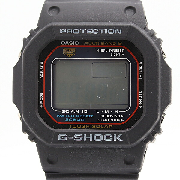 箱/保付 カシオ G-SHOCK GW-M5610U-1JF SS 電磁波ソーラー デジタル文字記号盤 メンズウオッチ 0506000 5ERT KMT ABC23952