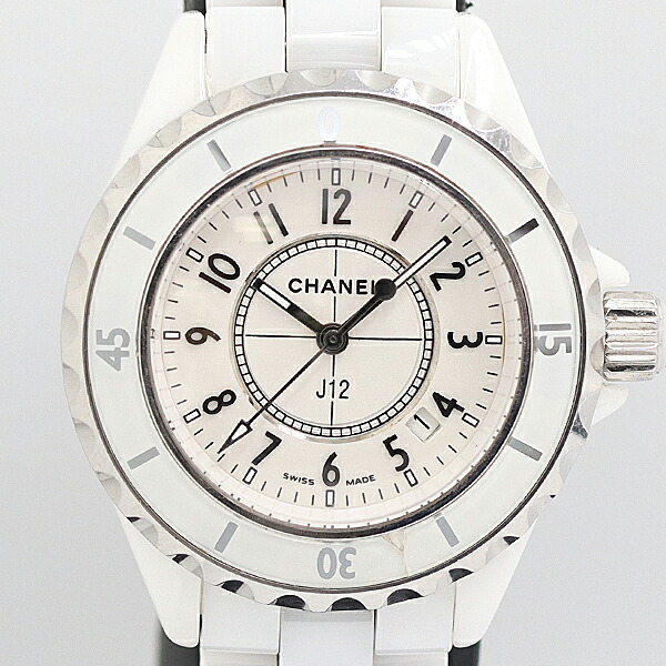 美品 動く シャネル J12 H0968 D.M.92065 メンズ/レディースウオッチ 0038610 5JWT ABC24027 TAM