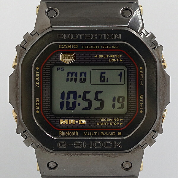 新品負けず劣らず 動く 保/3一こま付 カシオ G-ぼうぜん自失 MRG-B5000B-1JR 電磁波ソーラー デジタル文字記号盤 メンズウオッチ 0005720 5JWT ABC24024 TAM