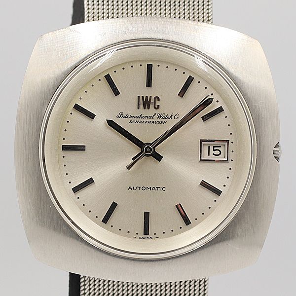 デッドストック級 稼働 良品 IWC シャフハウゼン 2009436 AT/自動巻 シルバー文字盤 メンズ腕時計 OGH 9917ABC5134800｜USED-TOKYO-NO1