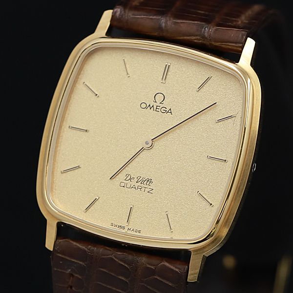 OMEGA DE VILLE レディース 手巻き スクエア ケースのみ ジャンク OMEGA DE VILLE レディース 手巻き スクエア ケースのみ ジャンク