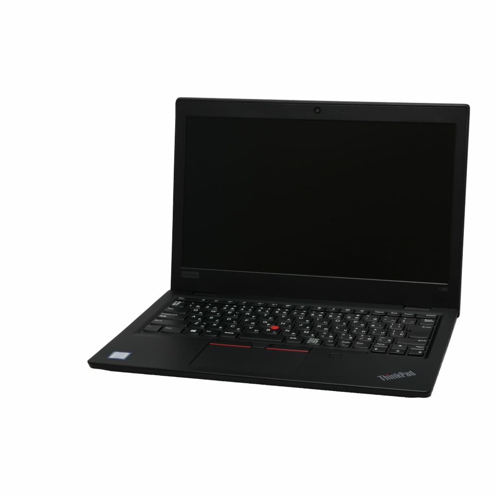 Lenovo ThinkPad L390(Win11x64)  中古 Core i5-1.6GHz(8265U)/記憶装置8GB/SSD256GB/13.3in/Web写真機 [C:並品] 2020年頃買いもとめる