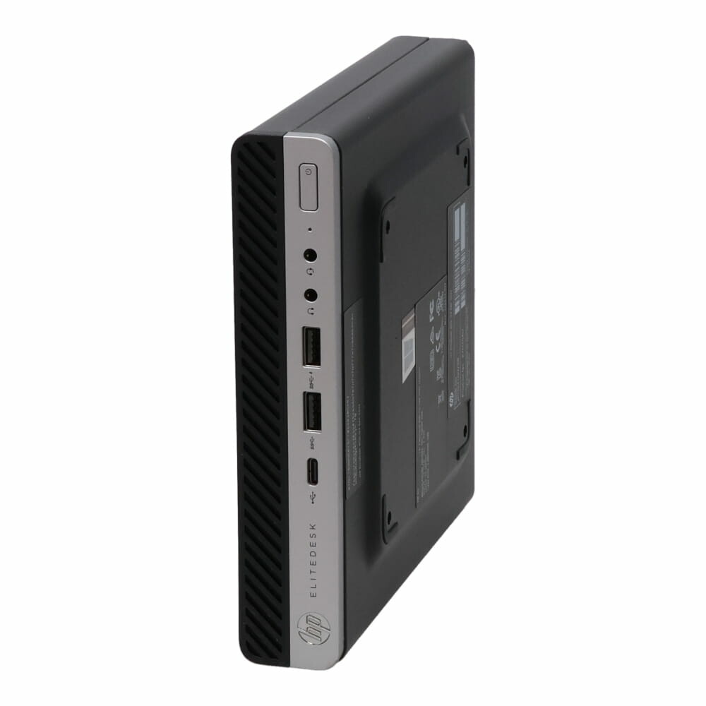 HP EliteDesk 800 G4 DM (Win11x64) 中古 Core i5-2.1GHz(8500T)/メモリ8GB/HDD500GB/超小型 [C:並品] 2019年頃購入 17,710円